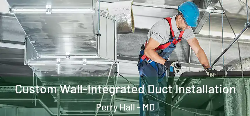  Custom Wall-Integrated Duct Installation Perry Hall - MD